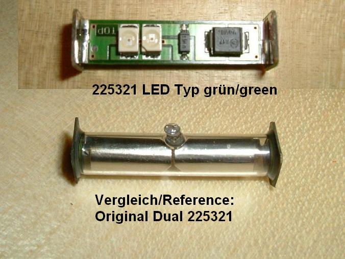 dualfred - Stroboskoplampe LED grün